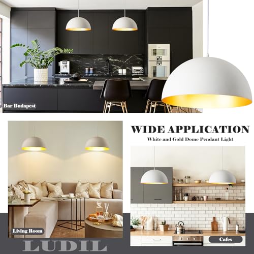 16" Large Dome Pendant Light (2 Count)