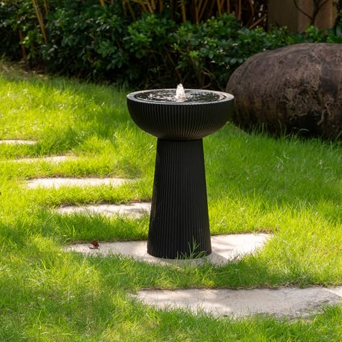 23.23" H Outdoor Water Fountain Made with Eco