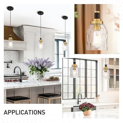 Glass Pendant Lights Kitchen Island