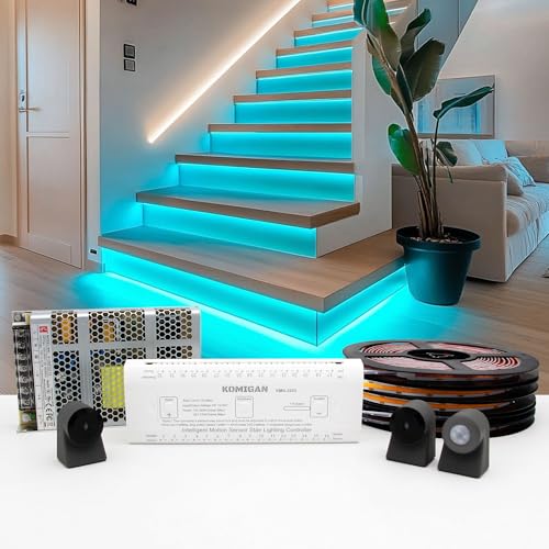 Intelligent Motion Triggered LED Stair Lighting Kit KMG
