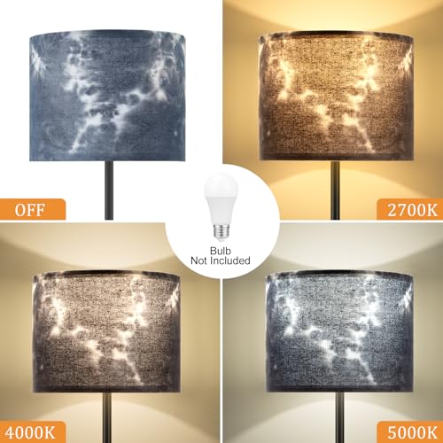 60'' Modern Floor Lamp with Shade
