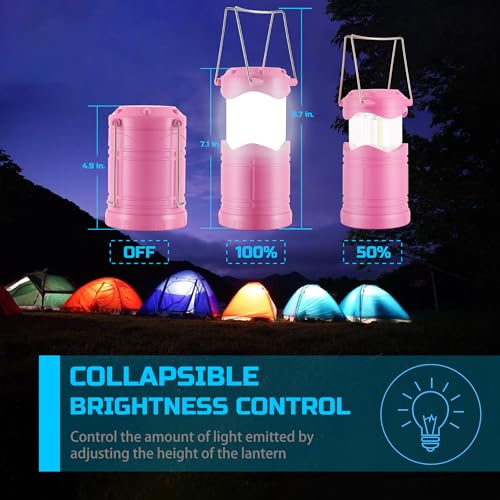 LED Camping Lantern (4 Count)