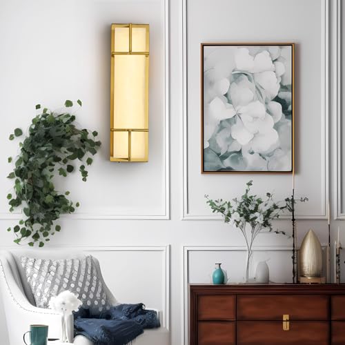 15.7inch Alabaster Wall Sconces Set of Two