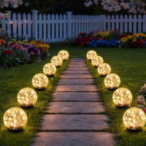 Solar Garden Lights Outdoor Waterproof