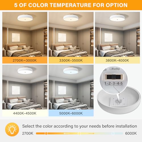 Dimmable LED Ceiling Light Fixture