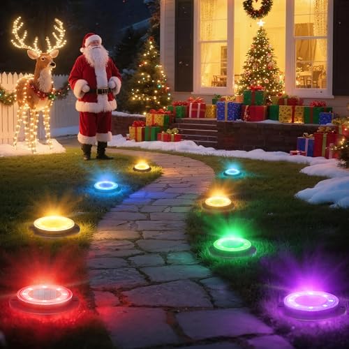 Solar Lights Outdoor Waterproof (12 Count)