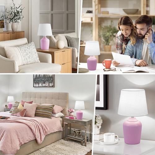 11.8’’ Small Table Lamps Set of 2 for Bedroom Kid’s Room (2 Count)