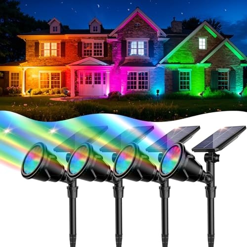Solar Outdoor Lights Waterproof (4 Count)