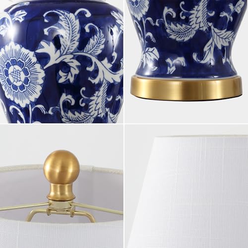 Penelope Ginger Jar 22" LED Table Lamp