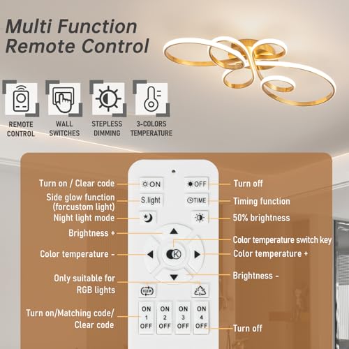 56W Modern LED Ceiling Light