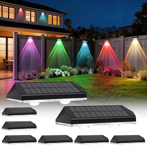 Solar Fence Lights Outdoor