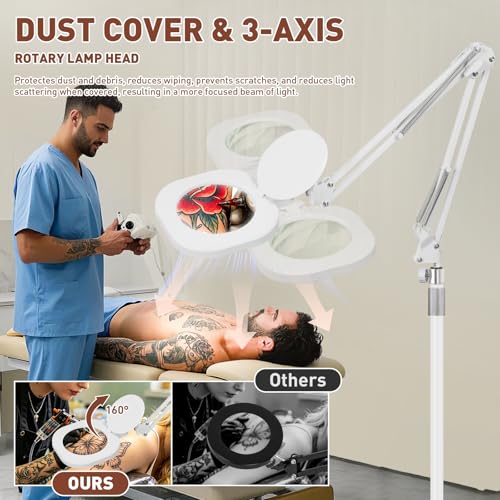 2200 Lumens 12X Esthetician Magnifying Lamp
