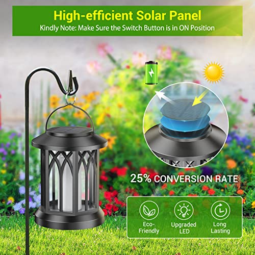 Hanging Solar Lights Lantern Outdoor (2 Count)