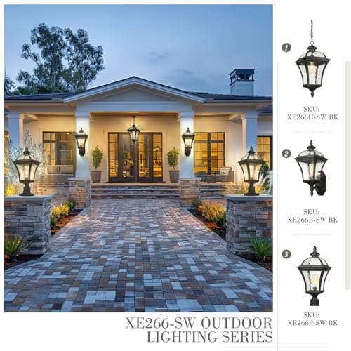 22" Outdoor Lighting for Post