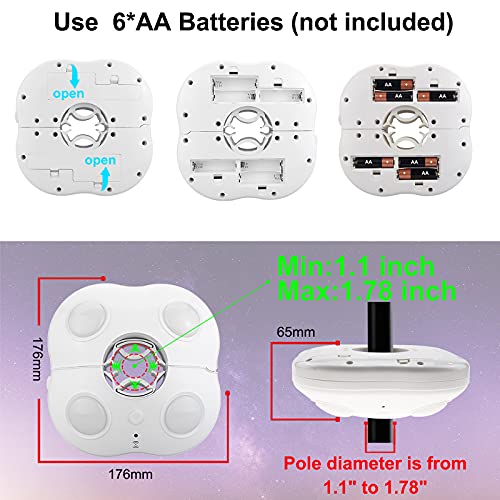 Color Changing Patio Umbrella Light