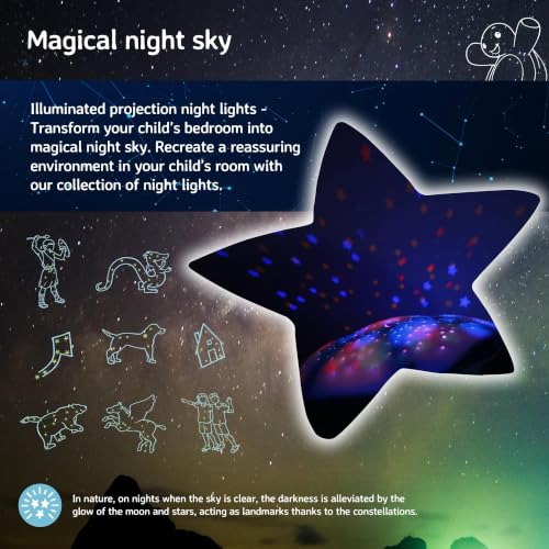 Comforting Nightlight Star Projector w