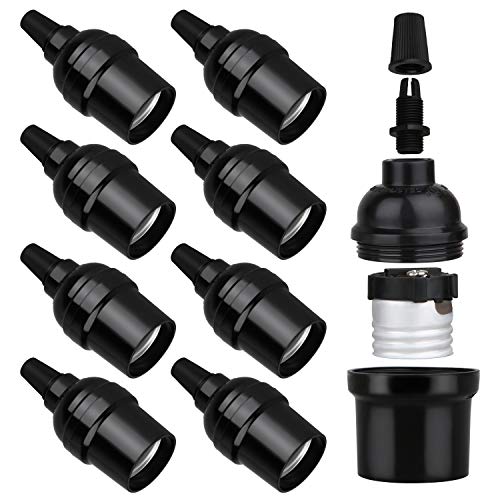 8 Pack e26 e27 Light sockets (8 Count)