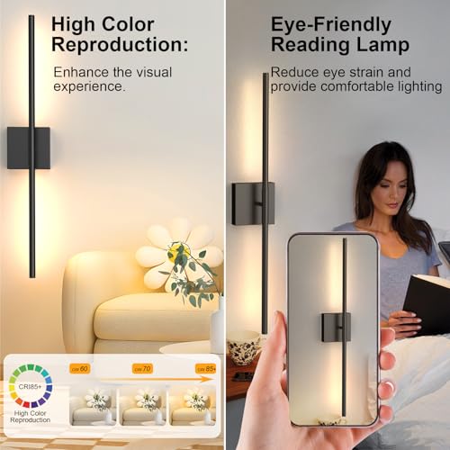 Battery Operated Wall Sconces Set of Two (2 Count)