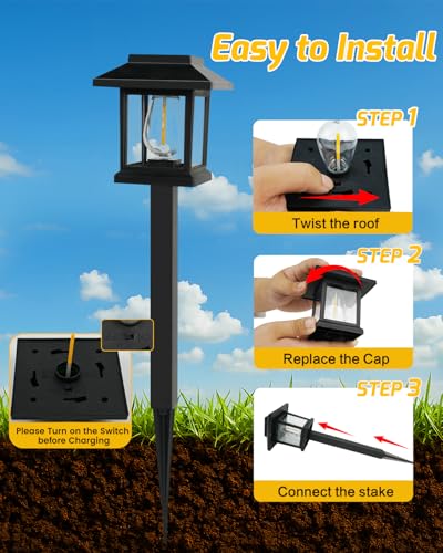 Solar Pathyway Lights Outdoor (2 Count)