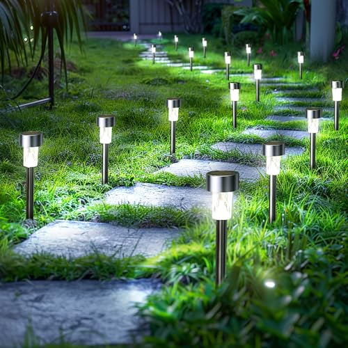 24 Pack Solar Lights Outdoor Waterproof (24 Count)