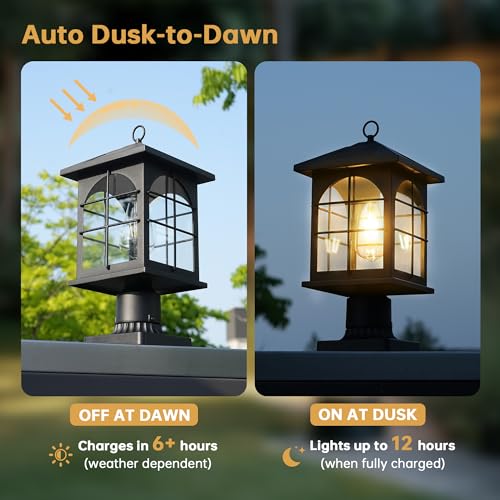 Solar Post Light Outdoor