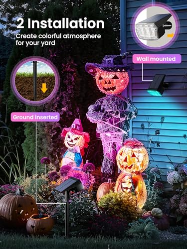 Solar Spot Lights Outdoor Waterproof (10 Count)