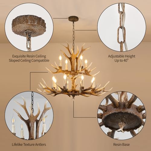 Antler Chandelier Lighting