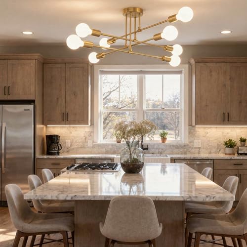 Modern Sputnik Chandelier Ceiling Light Fixtures