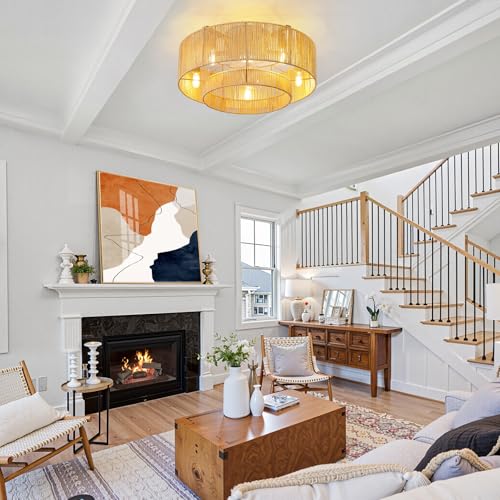 Boho Ceiling Fans with Lights (20 inch)