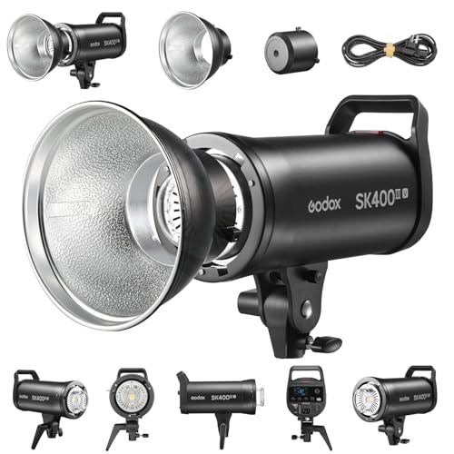 SK400IIIV Studio Strobe Light with Reflector Kit
