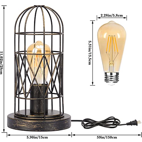 Industrial Table Lamp