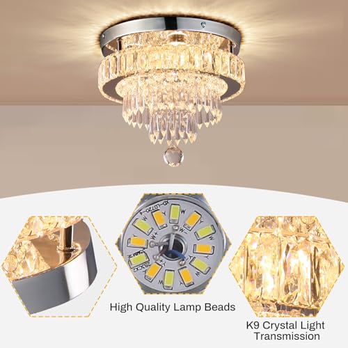 11.8" Crystal Ceiling Light