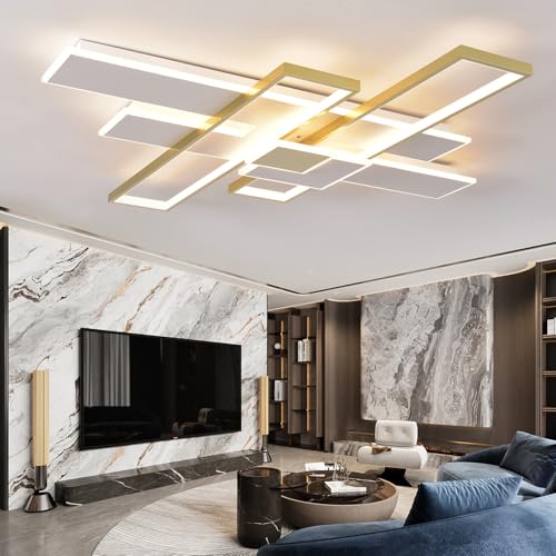 119W Large Modern LED Ceiling Lights for Living Room