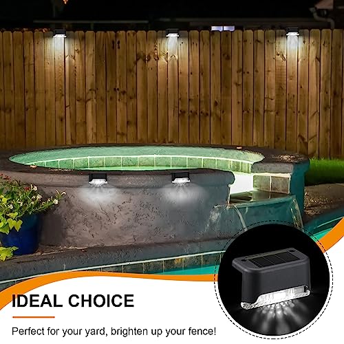 32 Pcs Solar Deck Step Lights Outdoor (32 Count)