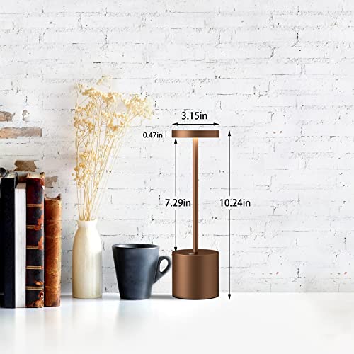 LED Cordless Table Lamps Set of 2