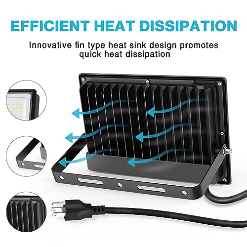 130W Flood Lights Outdoor (4 Count)