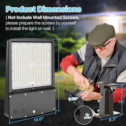 Led Parking Lot Lights Outdoor 300W