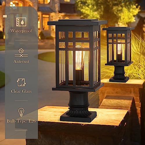 Modern Outdoor Post Light Fixture