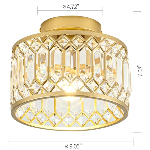 Crystal Ceiling Light