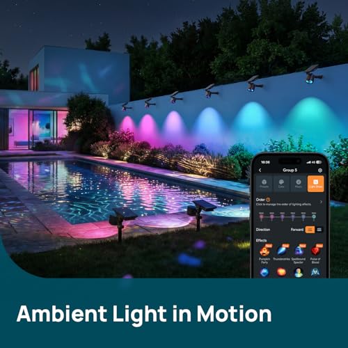 Smart Solar Lights Outdoor Waterproof SL6C