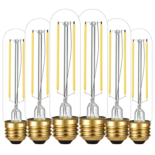 Dimmable T10 E26 LED Bulb (6 Count)