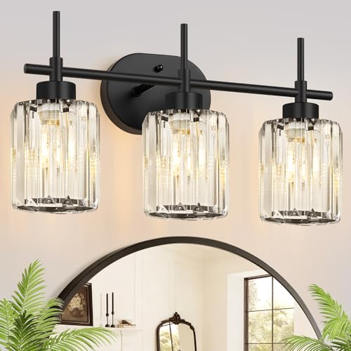 Matte Black Vanity Light