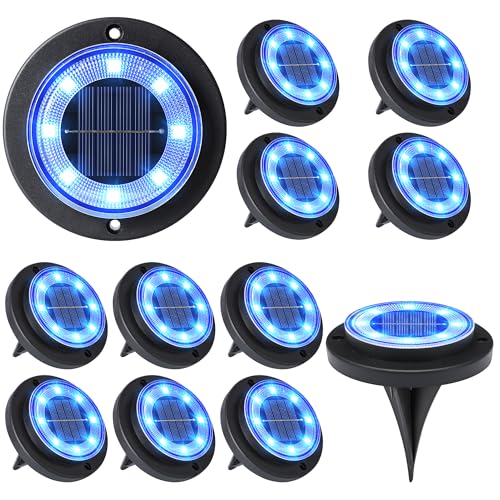 Solar Lights Outdoor Waterproof (12 Count)