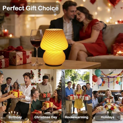Battery Operated Mushroom Lamp