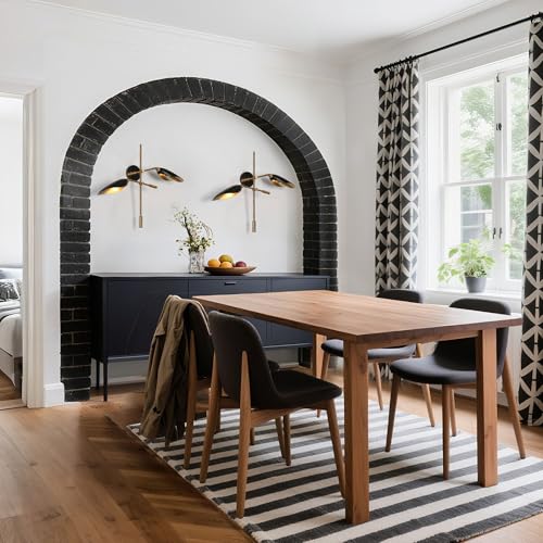 Modern Black and Gold Wall Sconce