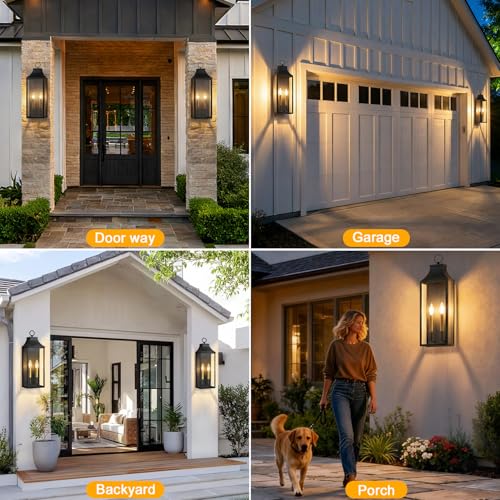 18" Large Outdoor Wall Light