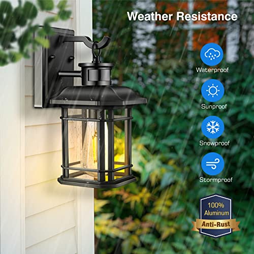 Outdoor Light Fixture With Motion Sensor