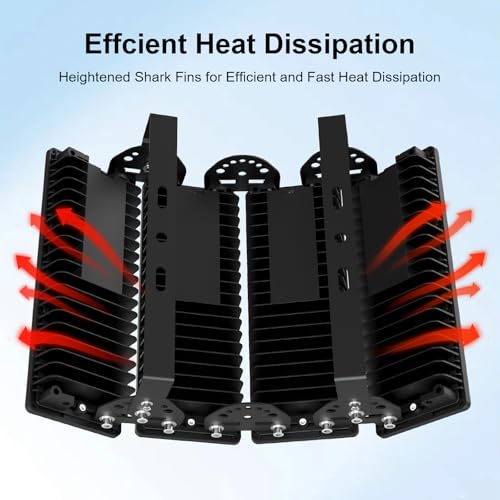 400W LED Stadium Lights 56000LM Arena Field Flood Light 6500K