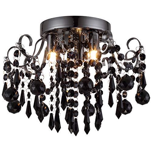 Crystal Ceiling Light Fixture Small Chandelier