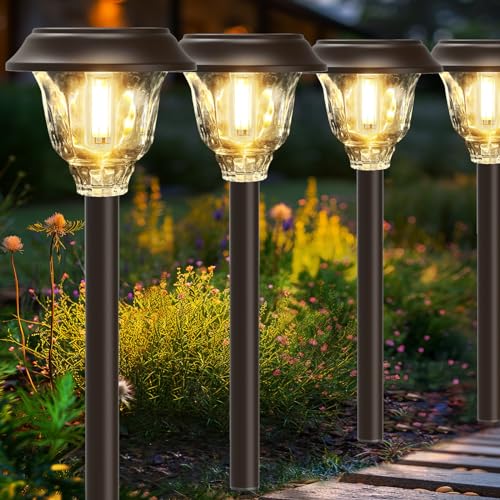 Solar Lights Outdoor Waterproof (6 Count)